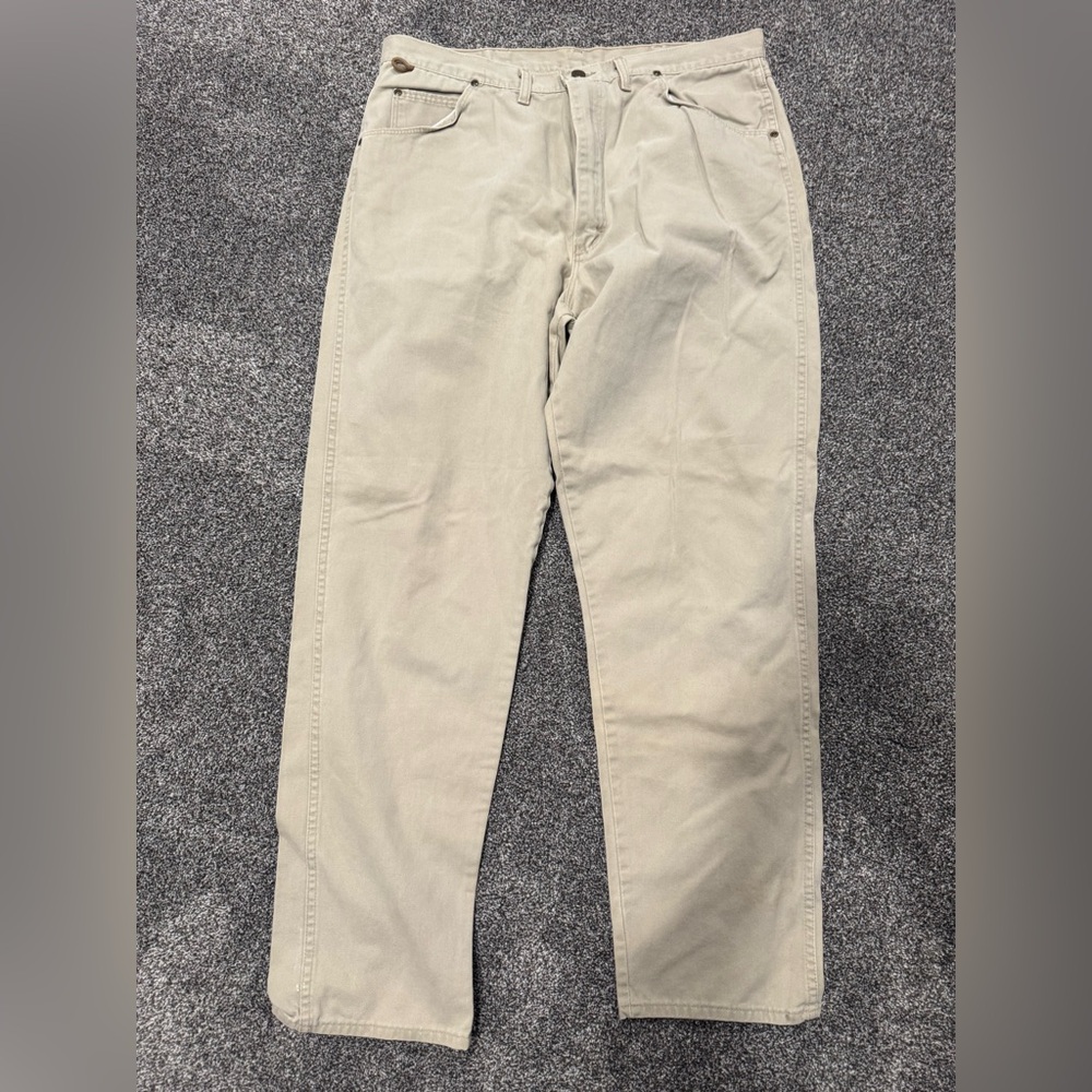 Wrangler Men's Khaki vintage paper tag 40 x 34